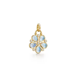 18K Luna Flower Pendant