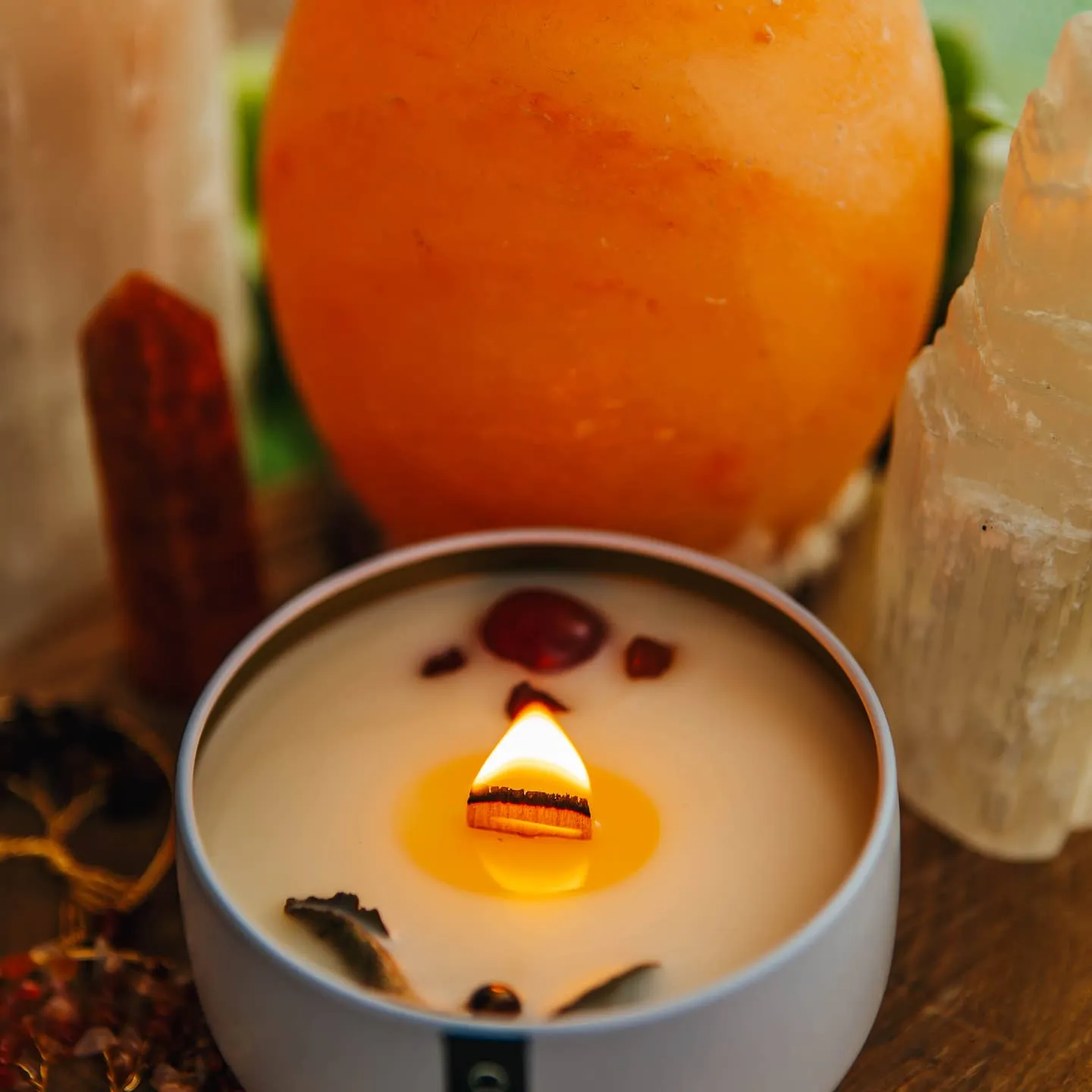 6.5oz. Wooden Wick Candle by Smudge