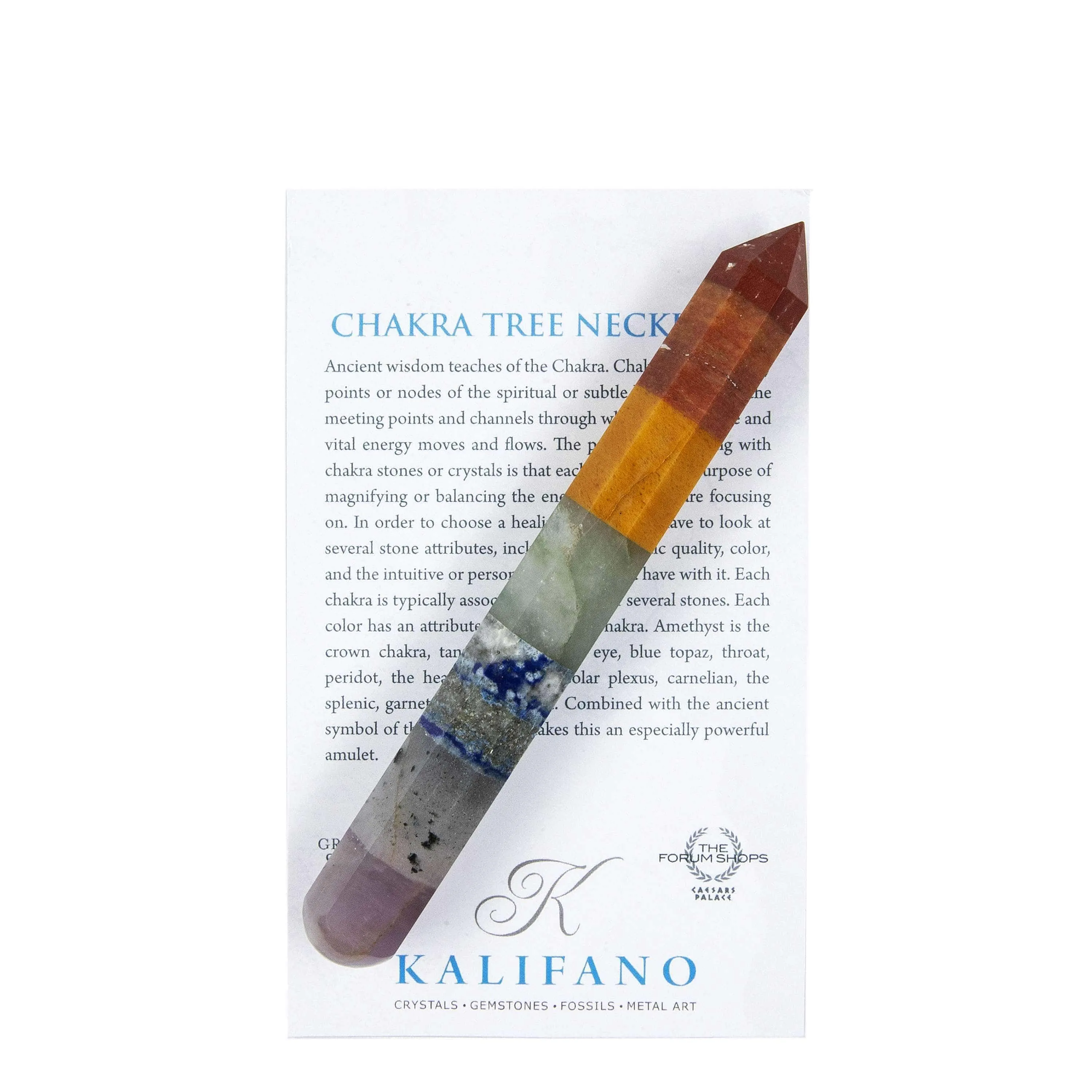 7 Chakra Crystal Healing Wand