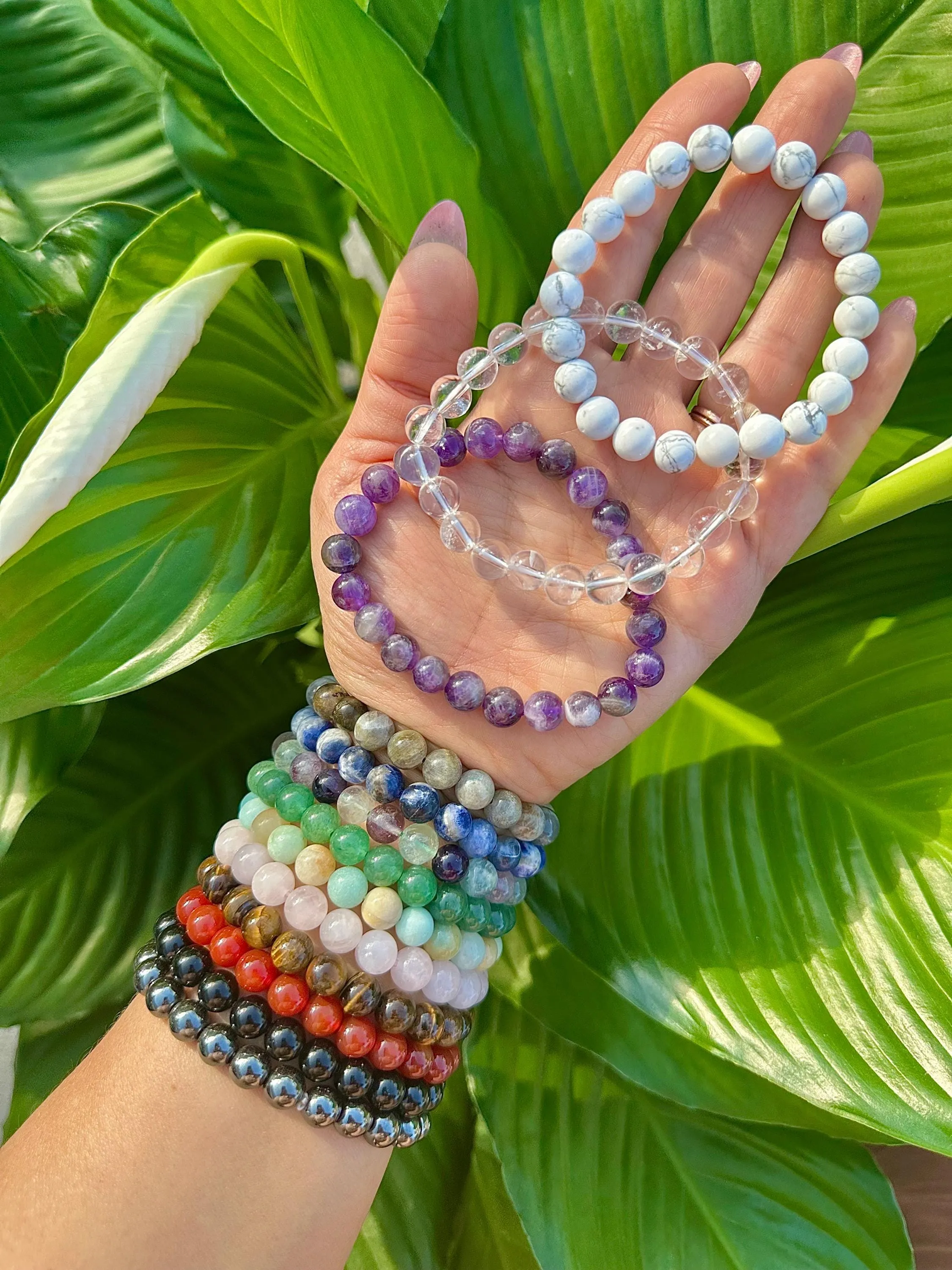 8mm Premium Crystal Bracelets