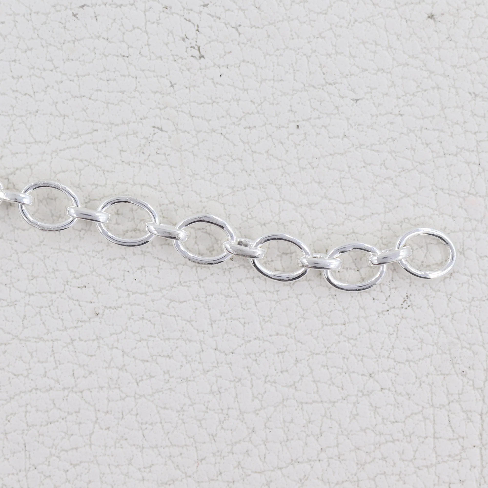 925 Sterling Silver Flawless Natural Garnet Women Bracelet