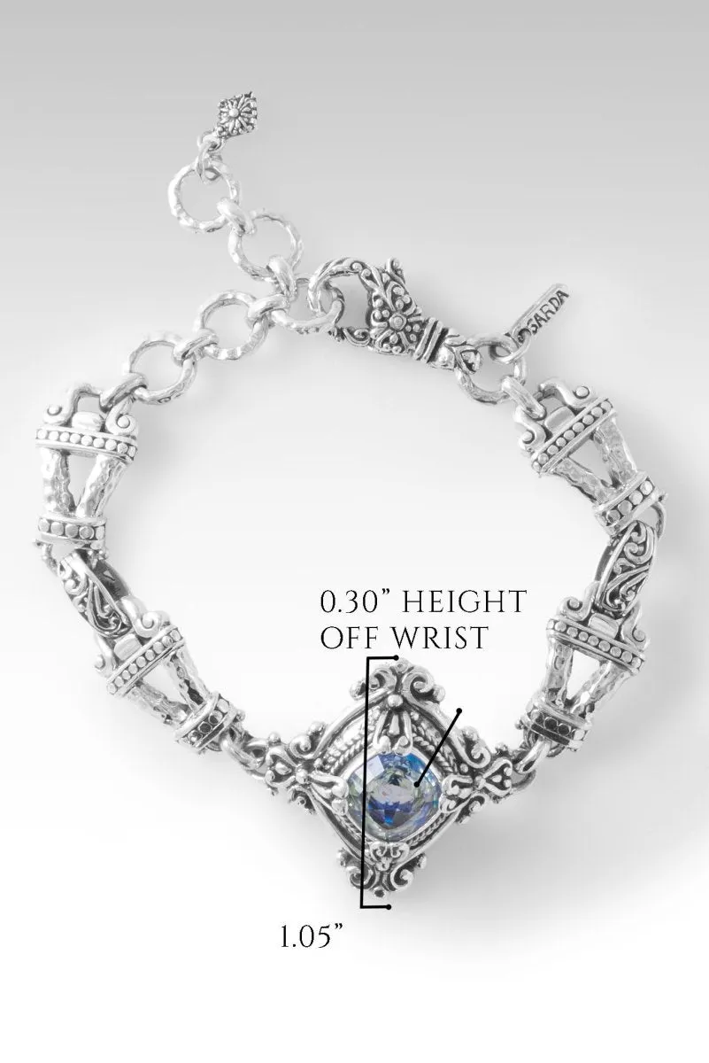 Abundant Peace Bracelet™ in Green Reflections™ Mystic Quartz