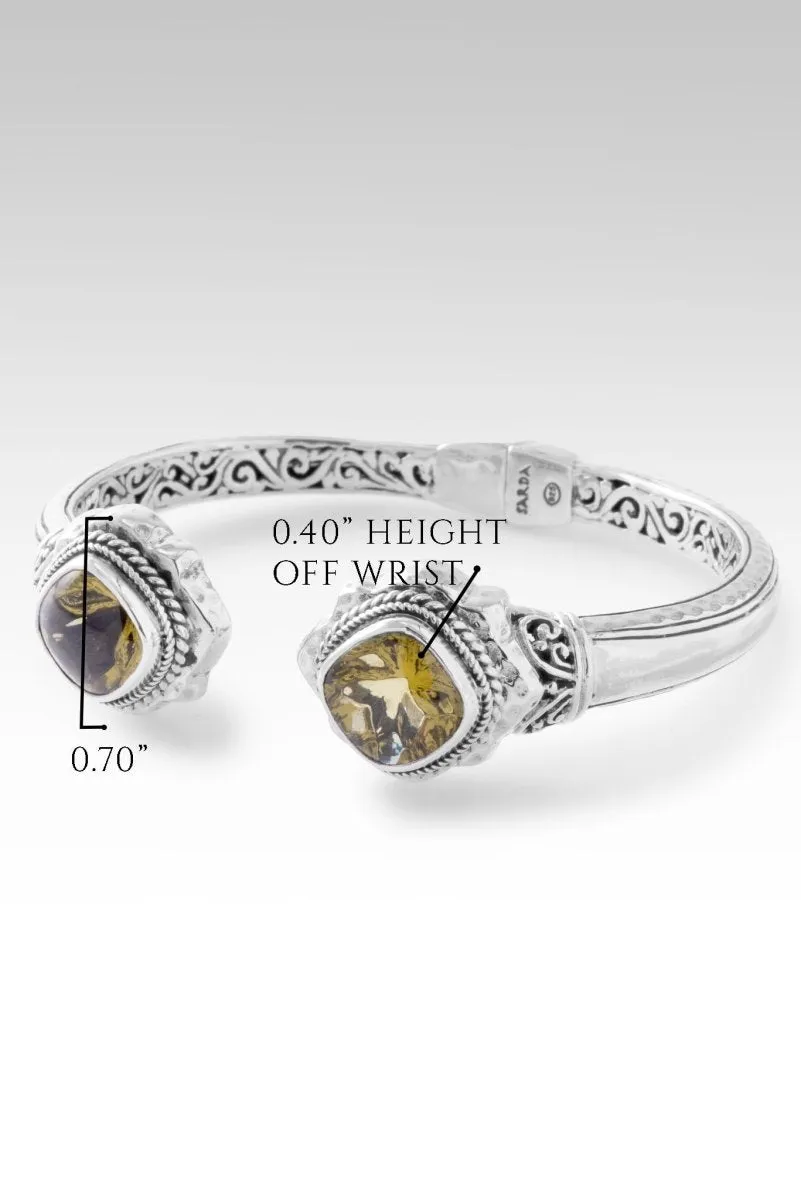 Adoration Tip-to-Tip Bracelet™ in Olive Quartz
