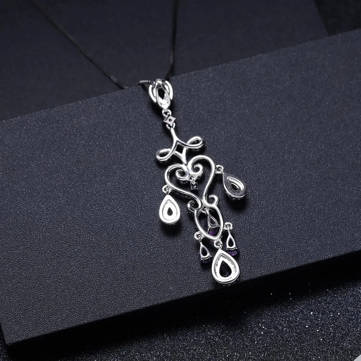 Amethyst Culture Pendant in Sterling Silver