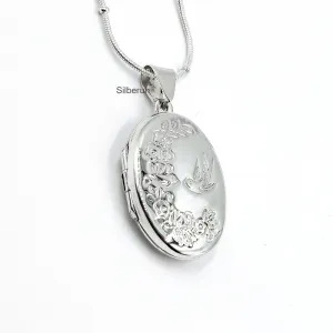 Bird Silver Locket