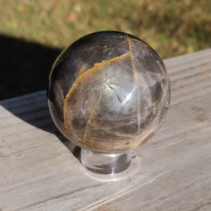 Black Moonstone Sphere (#4)