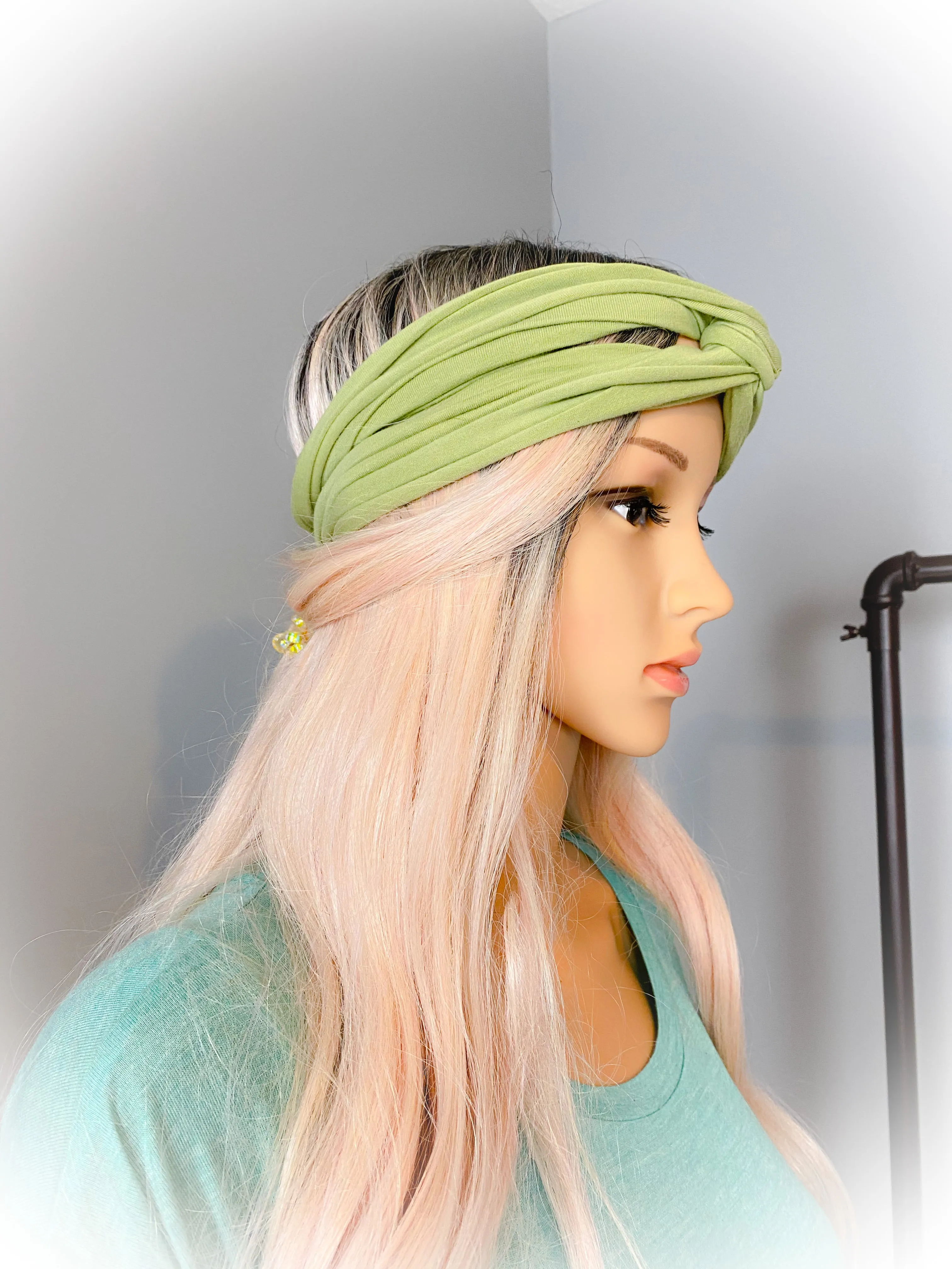 Boho Headband - Olive