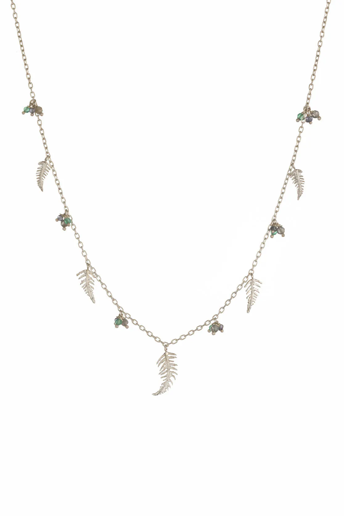Botanical Fern Charm Necklace