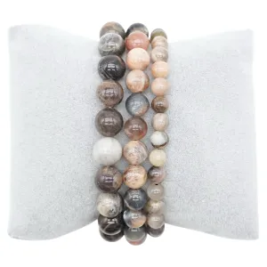 Bracelet Pierre de lune noire A 