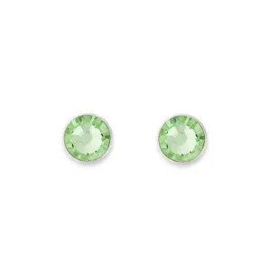 Coeur de Lion Green Swarovski Crystal Stud Earrings