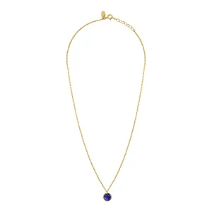 Collier Doré Cordelia Lapis Lazuli