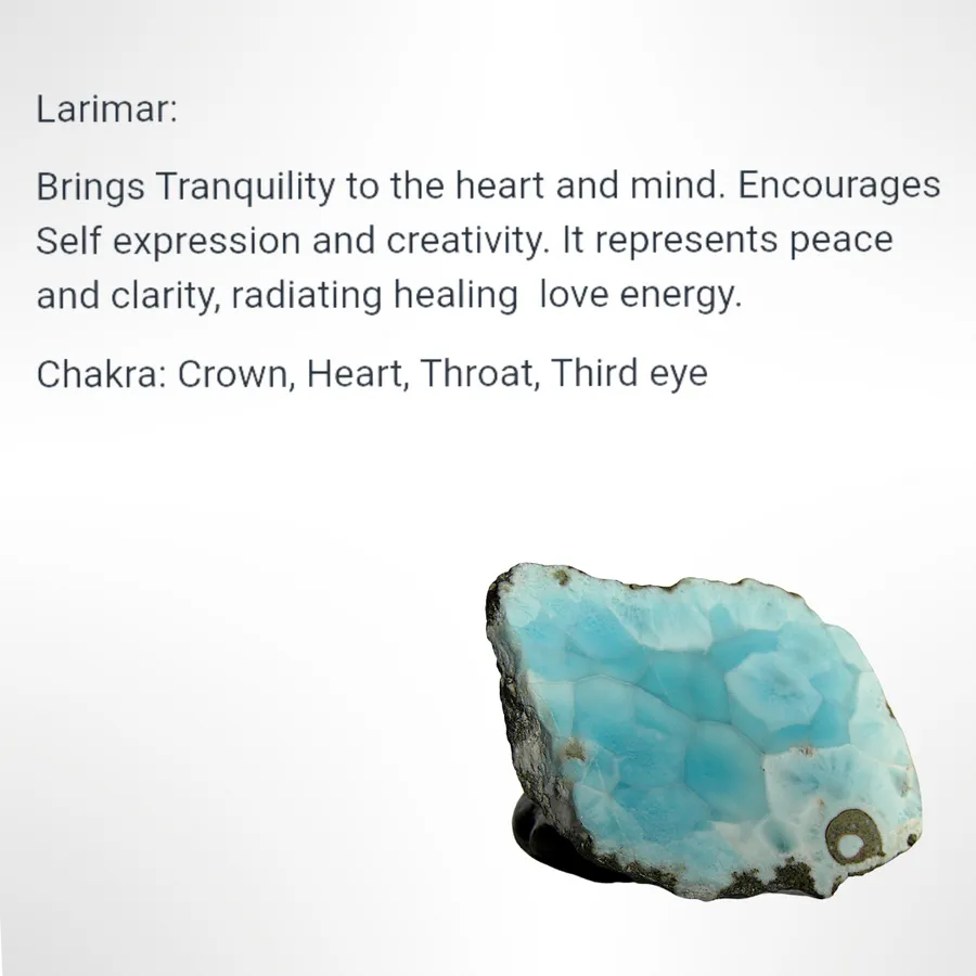 Copper, Bracelet - Aqua aura quartz & Larimar