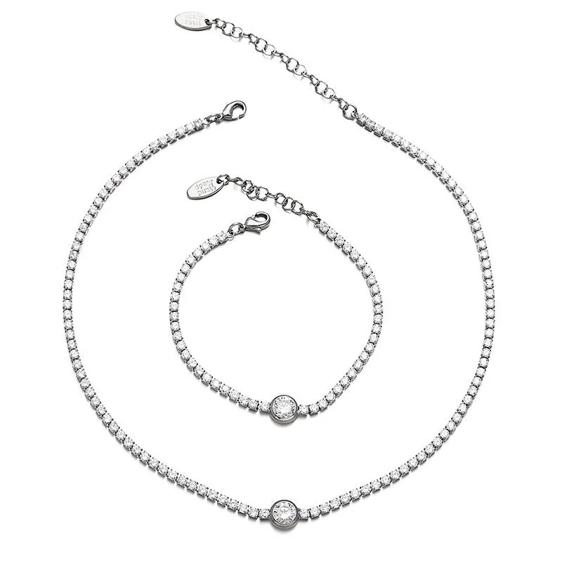 Elizabeth Necklace and Bracelet Duo