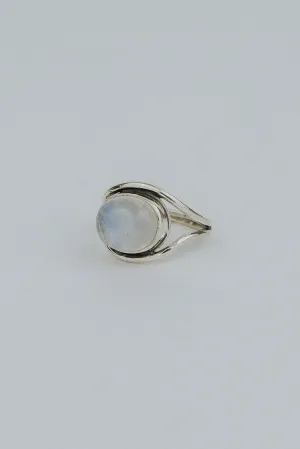 Evil Eye Ring - Moonstone