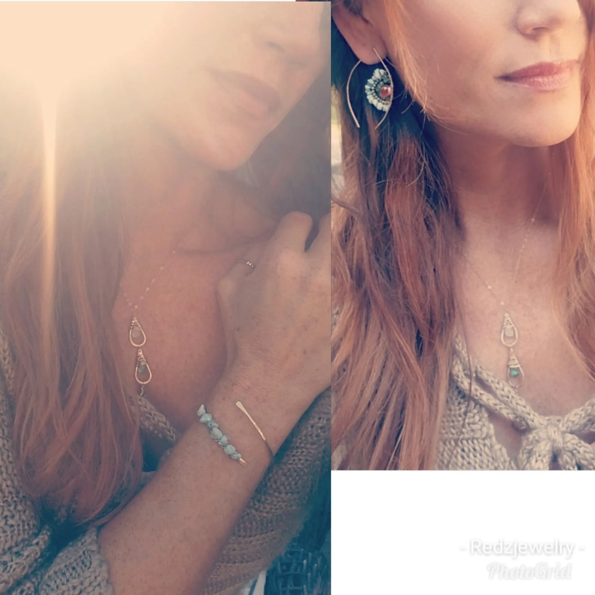 Fall Threader Earrings