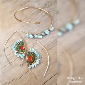 Fall Threader Earrings