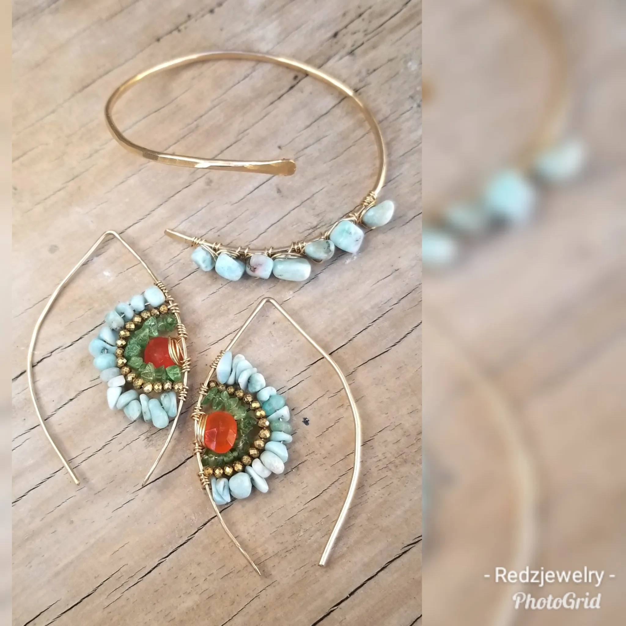 Fall Threader Earrings