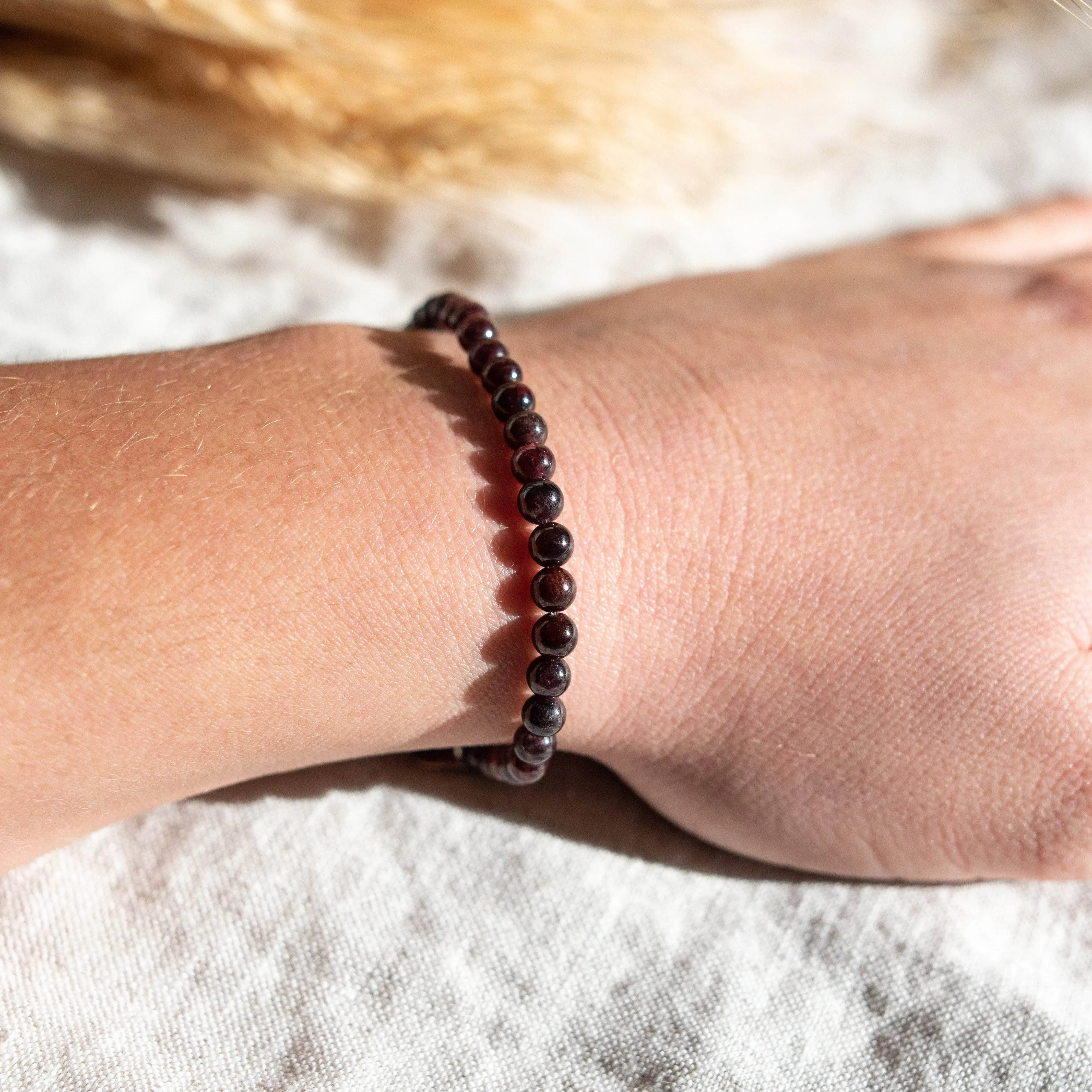 Garnet Energy Bracelet