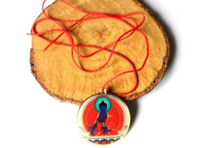 Healing Medicine Buddha Pendant with Mantra