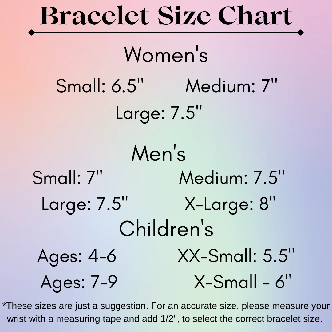 Hocus Pocus Skinny Stacker Bracelet Set (6mm beads)