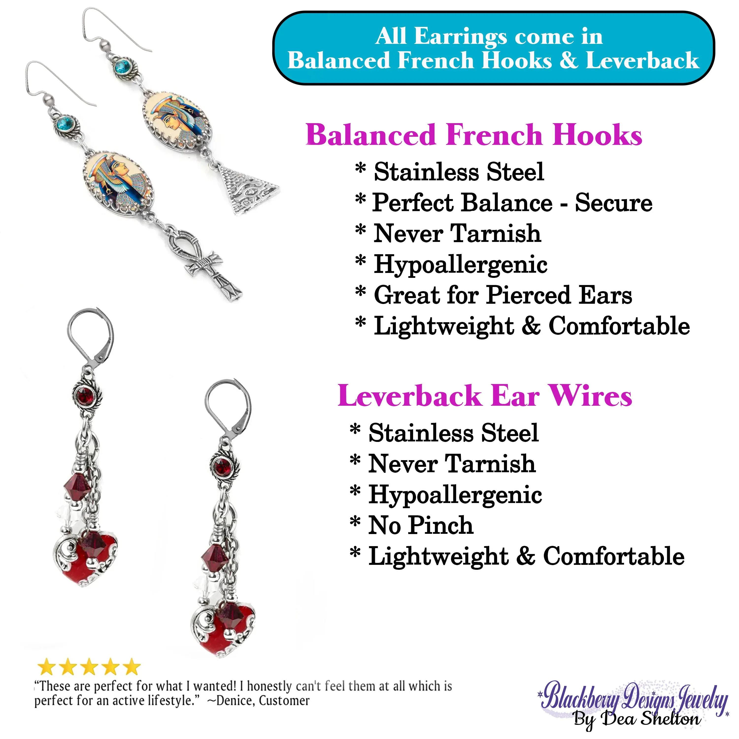 Irish Heart Earrings
