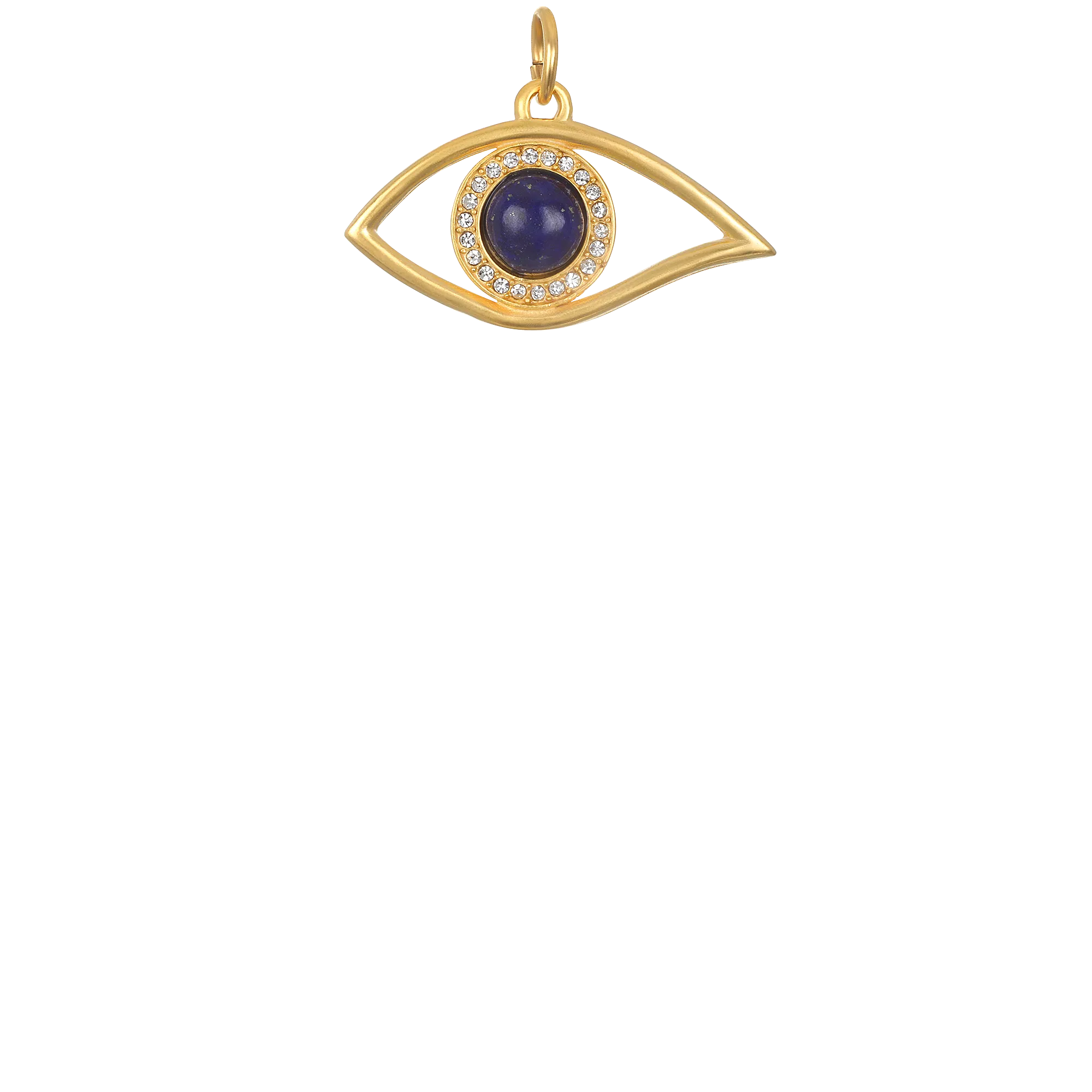 Lapis Evil Eye Charm