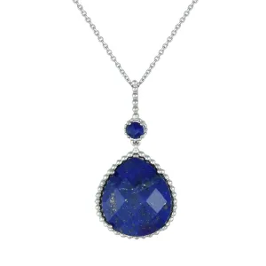 Lapis Lazuli Silver Pendant