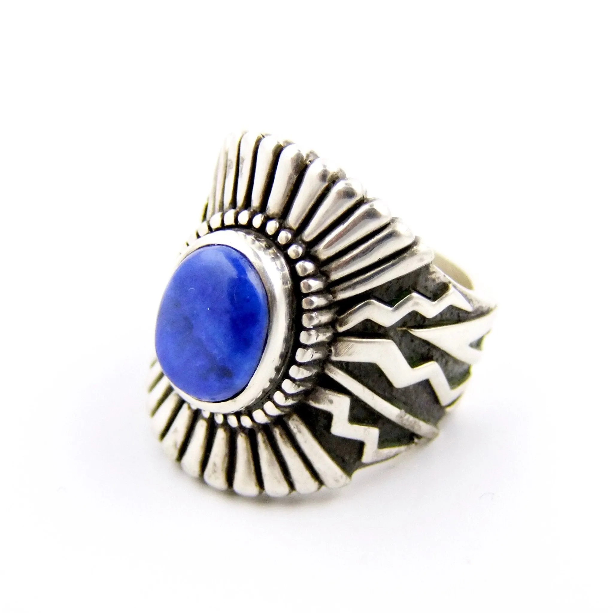 Lapis Sonoran Sunrise Ring