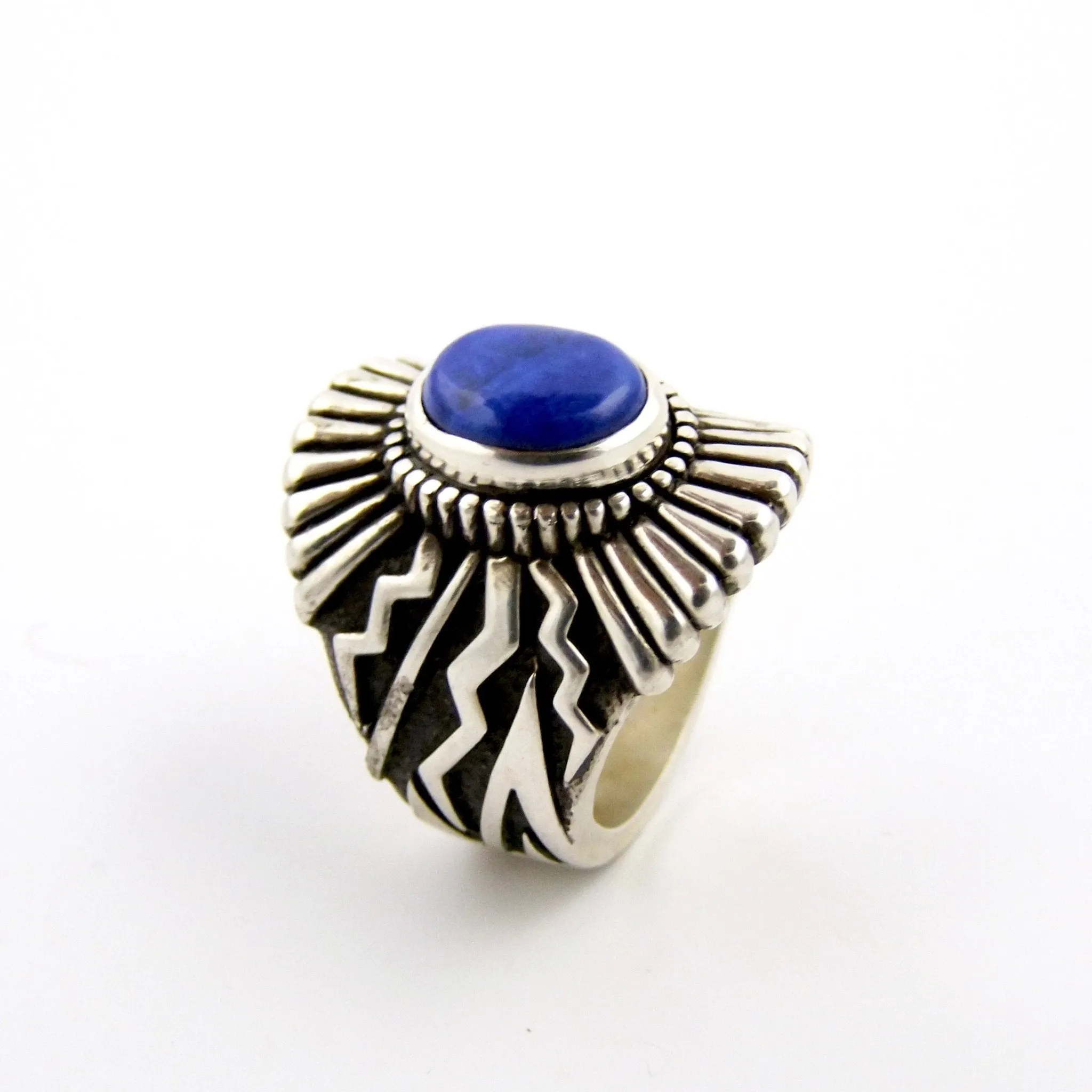 Lapis Sonoran Sunrise Ring
