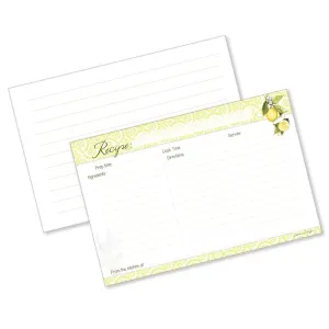 Lemon Grove Recipe Cards
