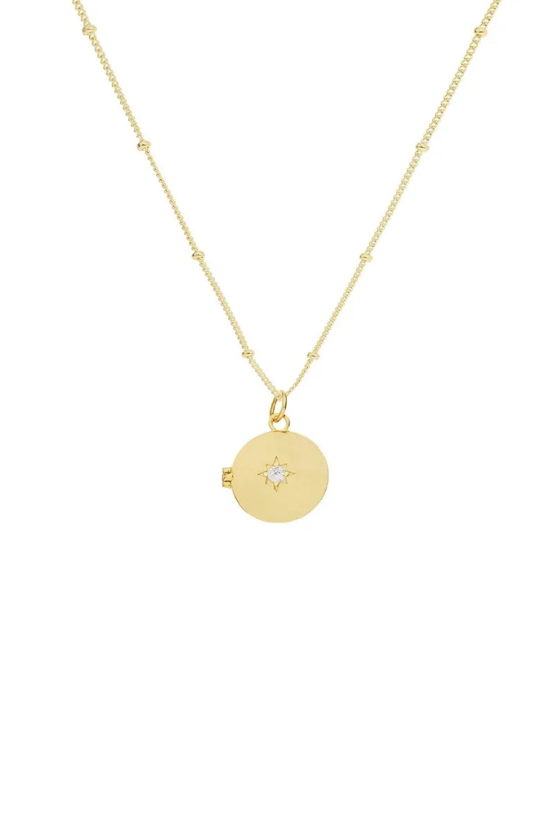 Locket necklace - Gold