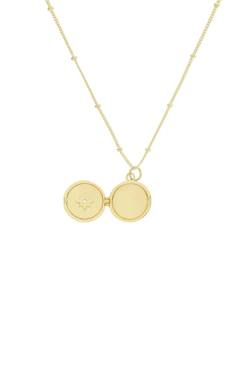 Locket necklace - Gold