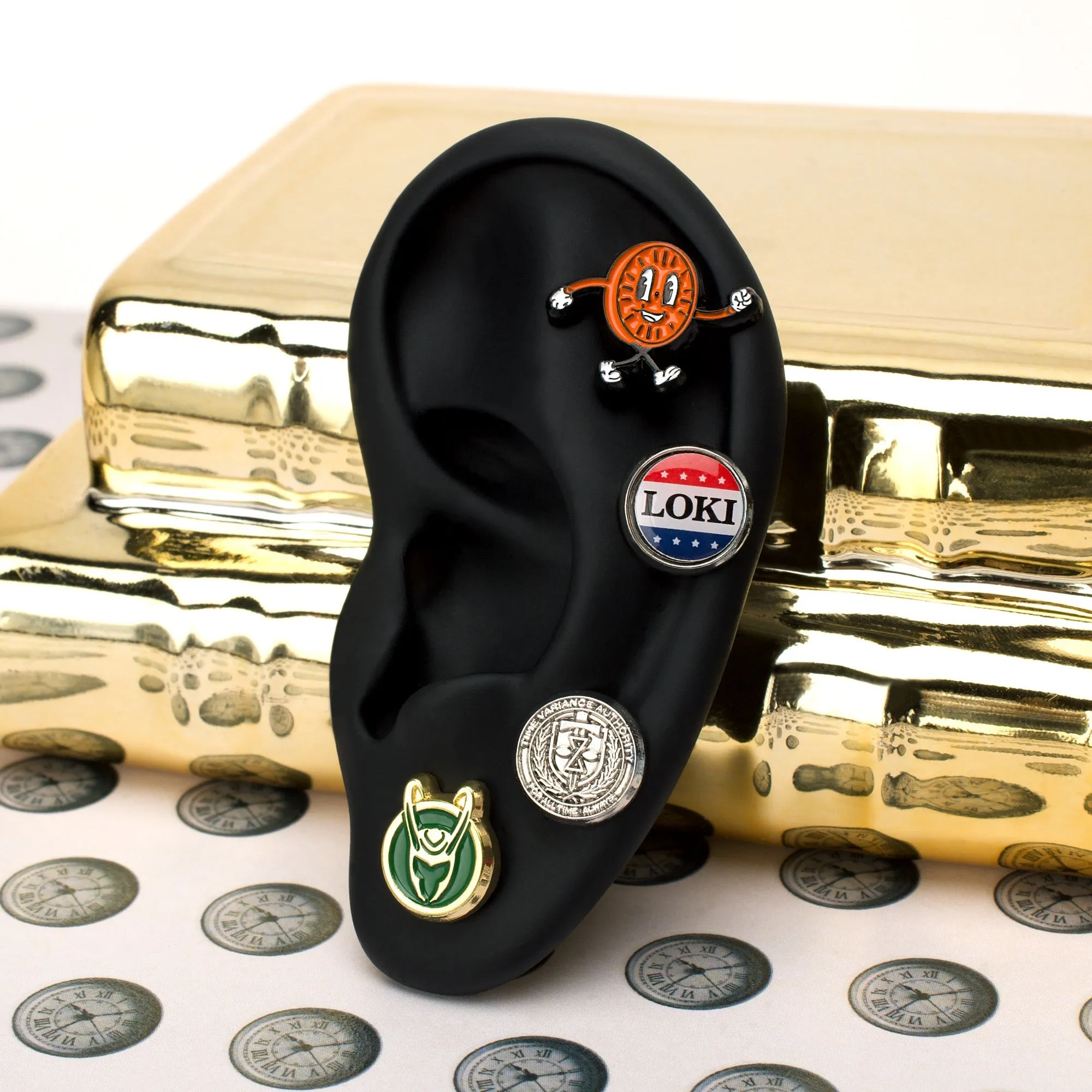 Marvel Studios' Loki Set of 4 Pairs of Stud Earrings
