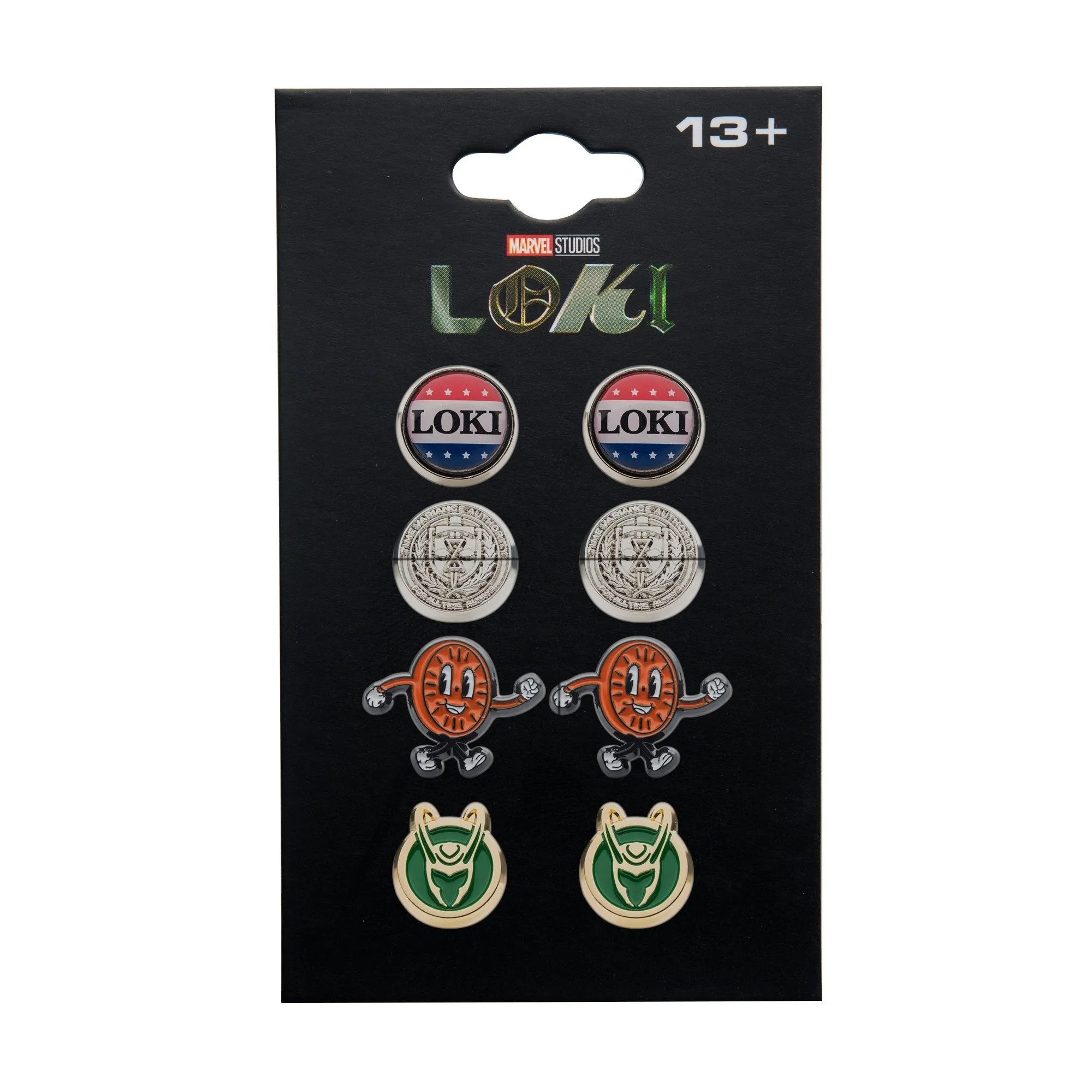 Marvel Studios' Loki Set of 4 Pairs of Stud Earrings