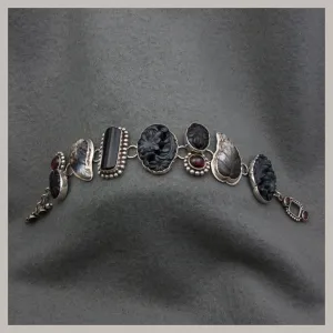 Onyx / Jasper / Garnet Bracelet
