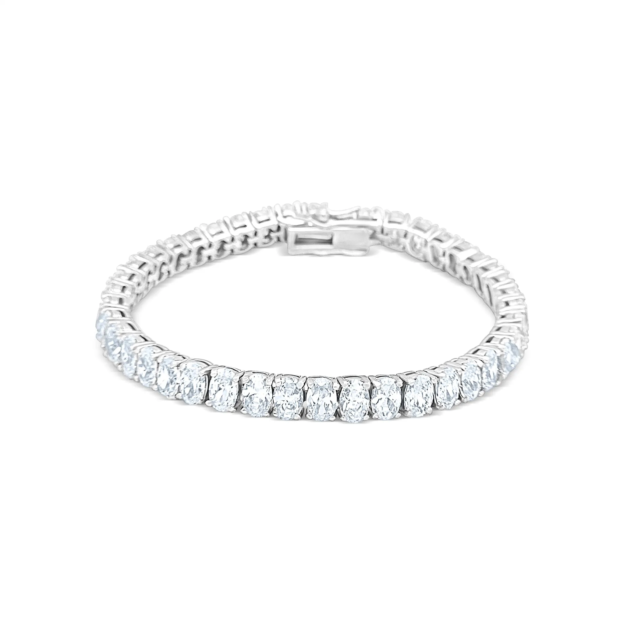 Oval Tennis Bracelet