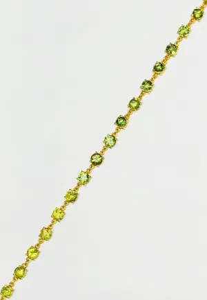 Peridot Bracelet (24K)