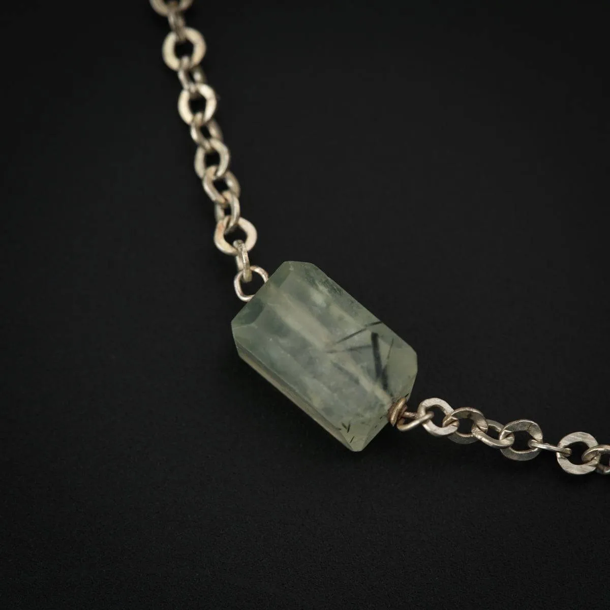 Peridot Silver Bracelet