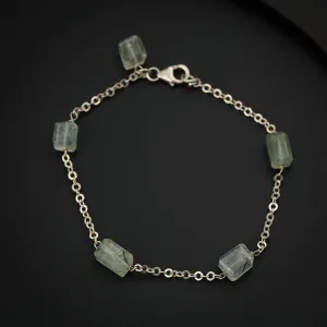 Peridot Silver Bracelet