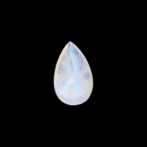 Rainbow Moonstone Gemstone Pear Cut