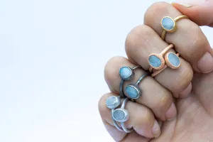 SALE Rainbow moonstone ring | June Birthstone Ring