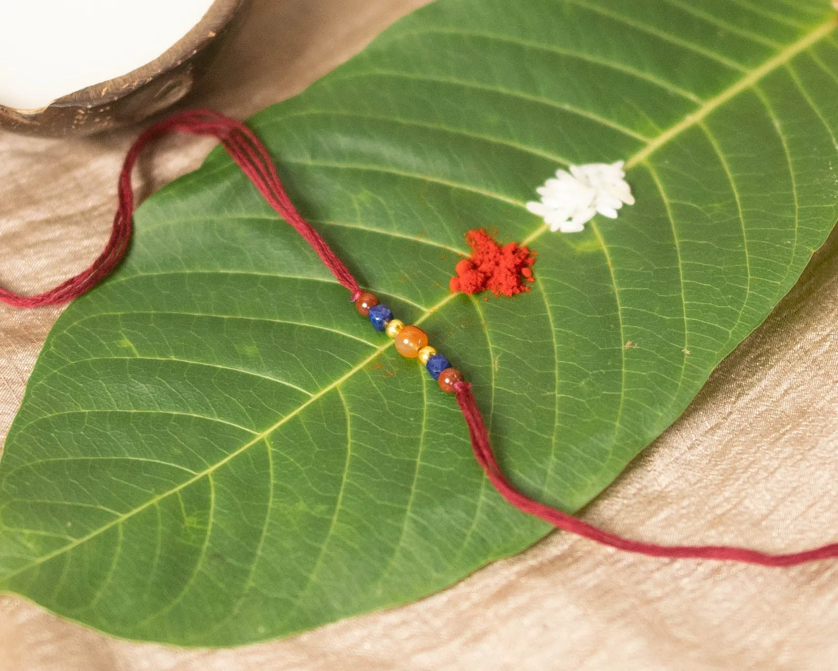 Set of 4 Crystal Rakhis