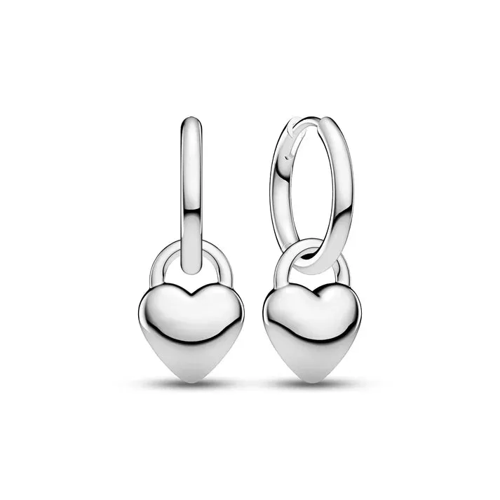 Silver Julia Creolo Stud Earrings