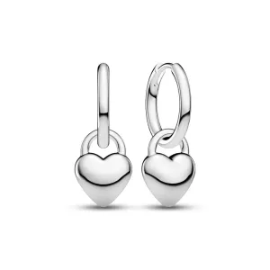 Silver Julia Creolo Stud Earrings