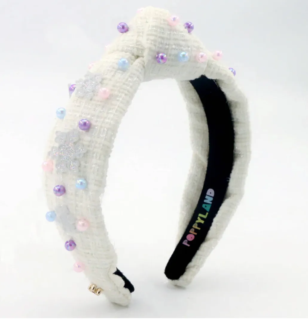Snowball Sparkle Headband
