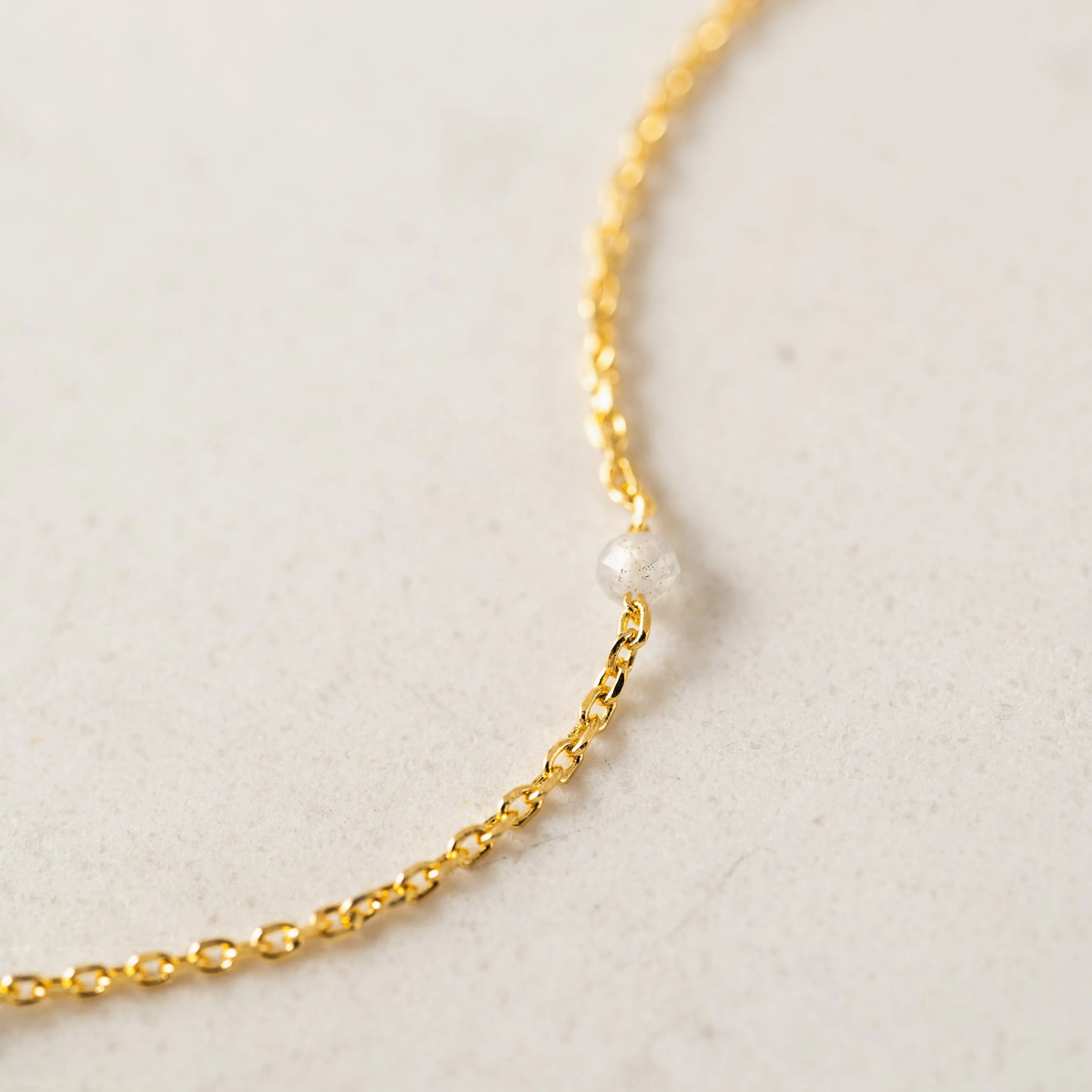 Sorrento Gemstone Necklace Moonstone