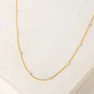 Sorrento Gemstone Necklace Moonstone
