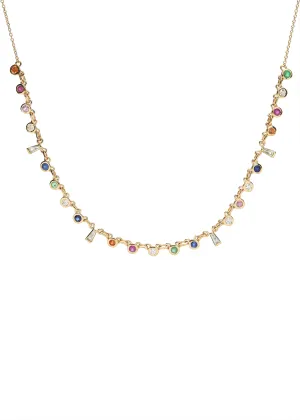 The Bonza Bezel Gem Necklace