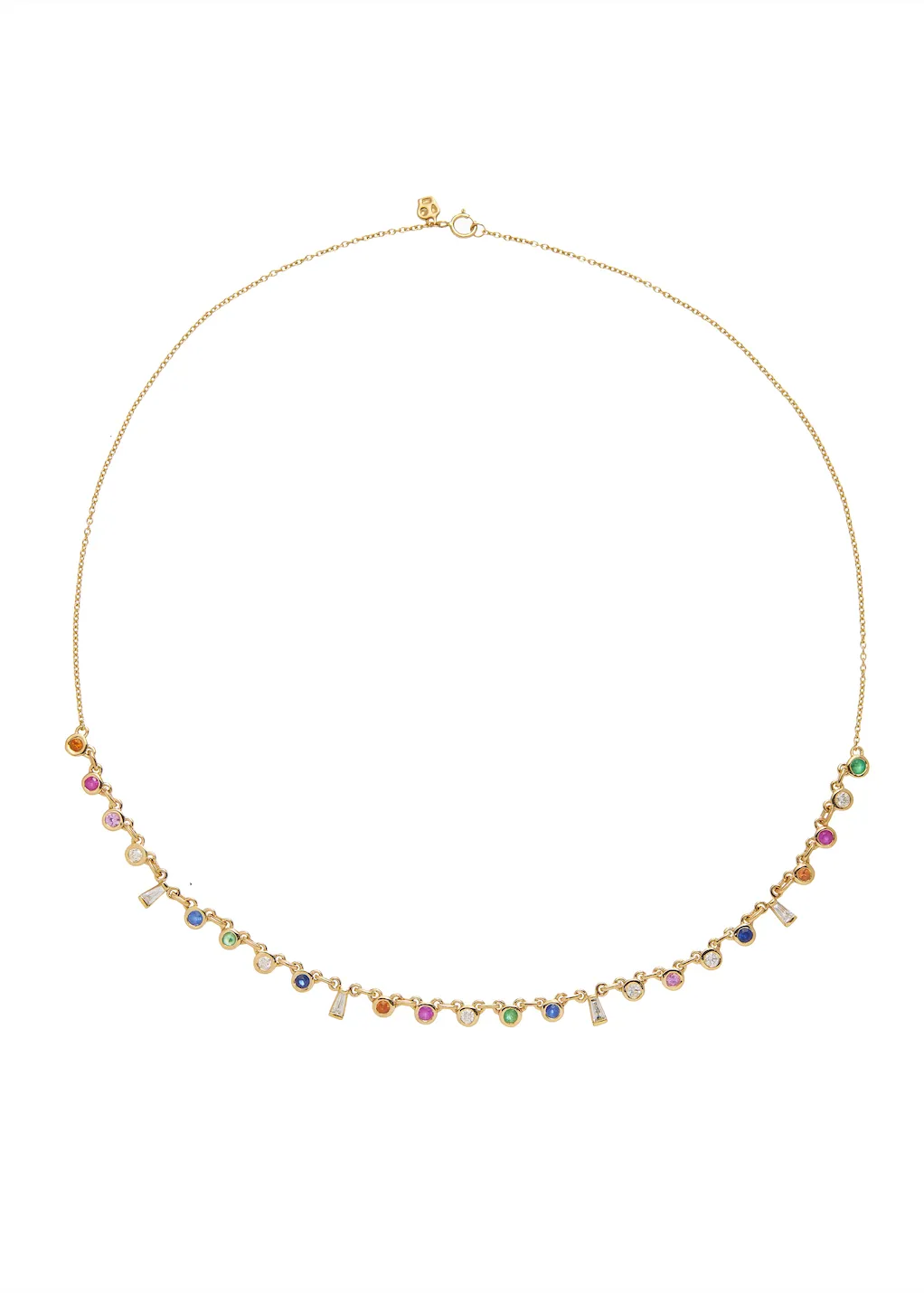 The Bonza Bezel Gem Necklace