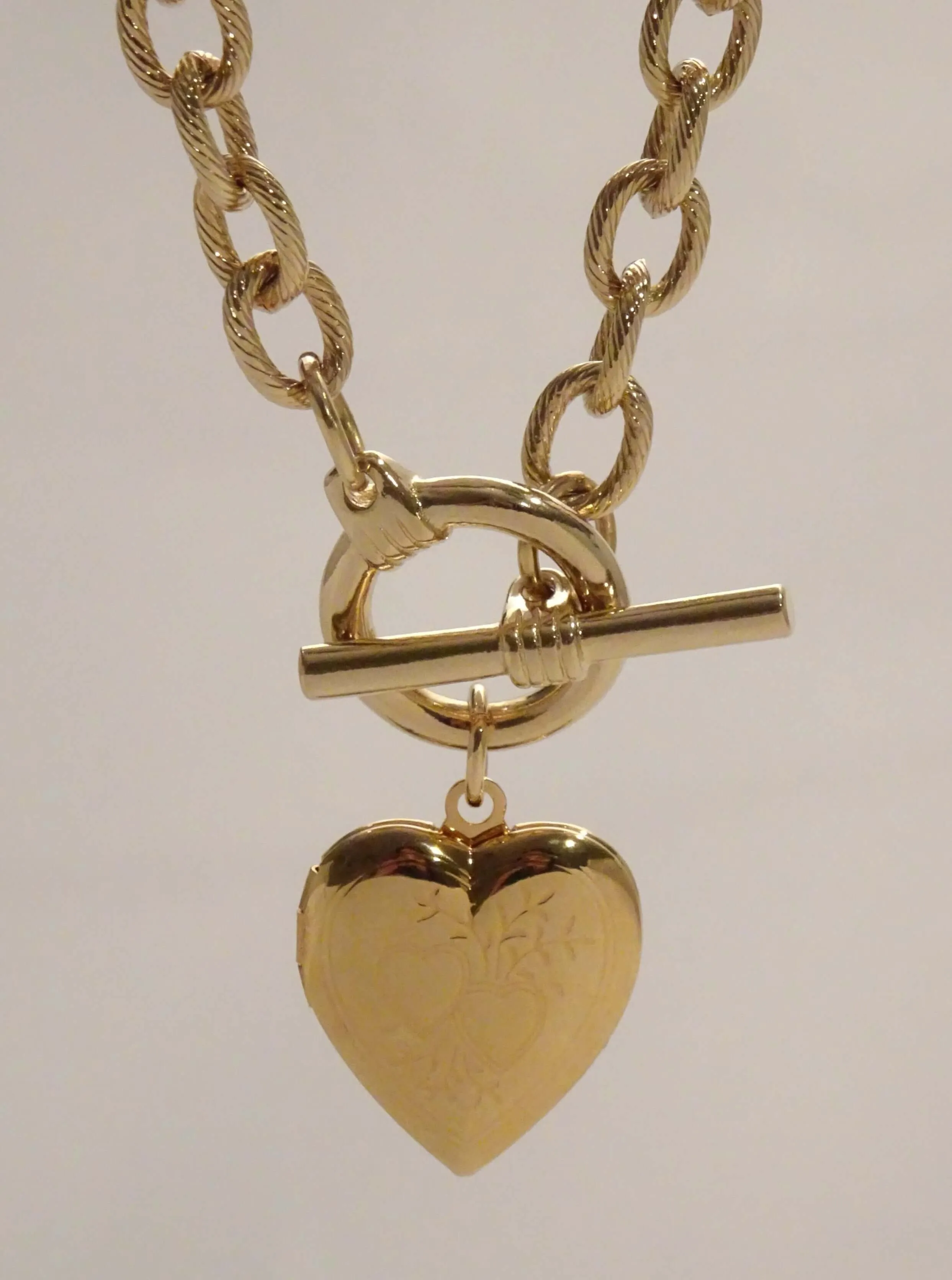 The Heart Locket Toggle Necklace